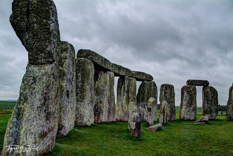 Stonehenge, England from inside the henge.