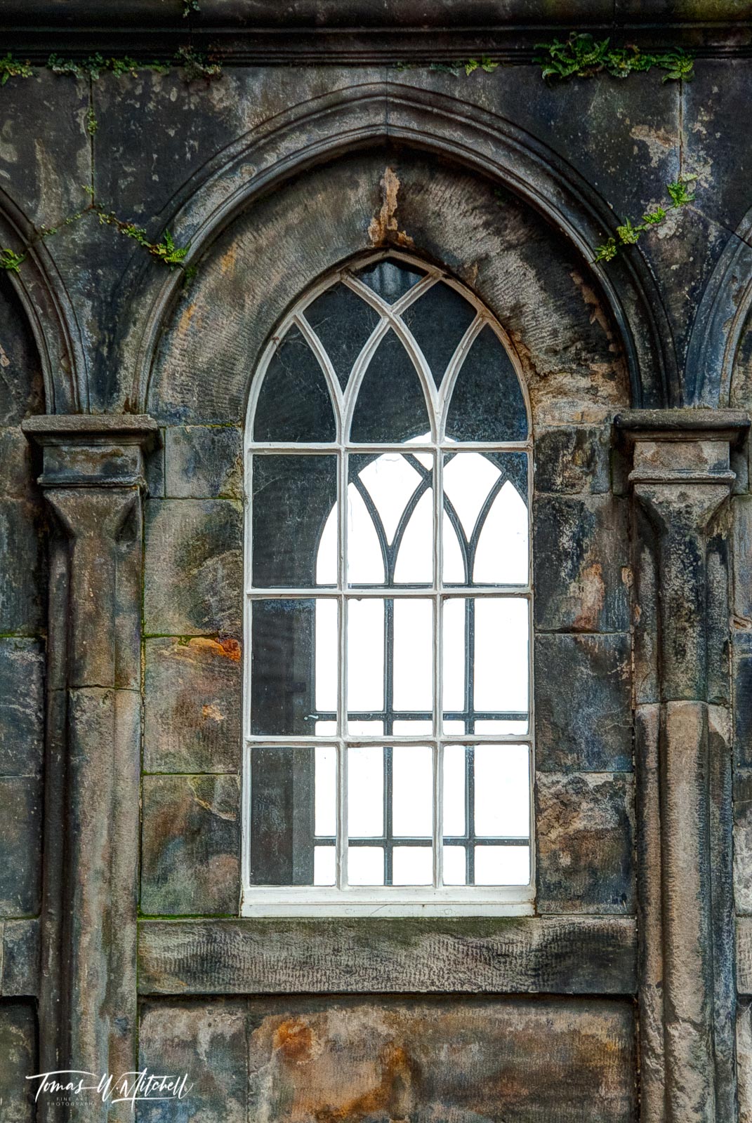 window at Stirling Castle, Scotland